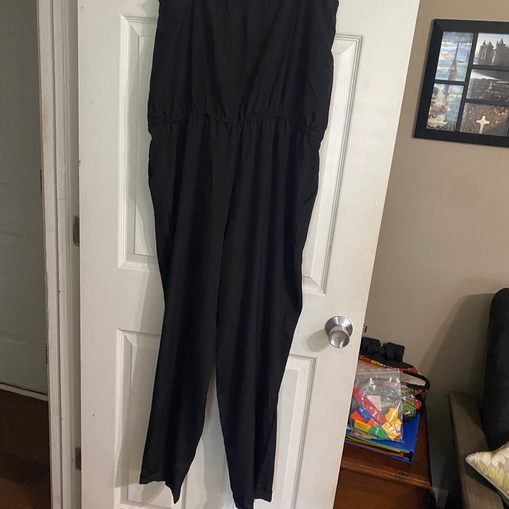 LOFT Classic Black Jumpsuit